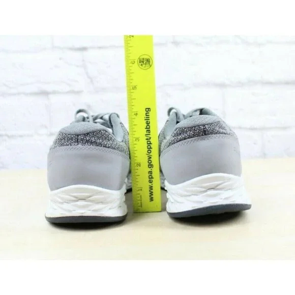 New Balance Gray Mesh Lightweight Athletic Running Sneakers Size 9.5 - Picture 8 of 9